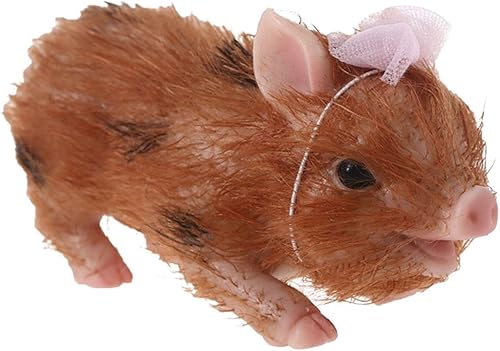 Reborn Pig  Cerdo de silicona Reborn  Muñeca de animales Reborn suave de cerdo de silicona muñeca de cerdo real muñeca de cerdo real regalo suave y