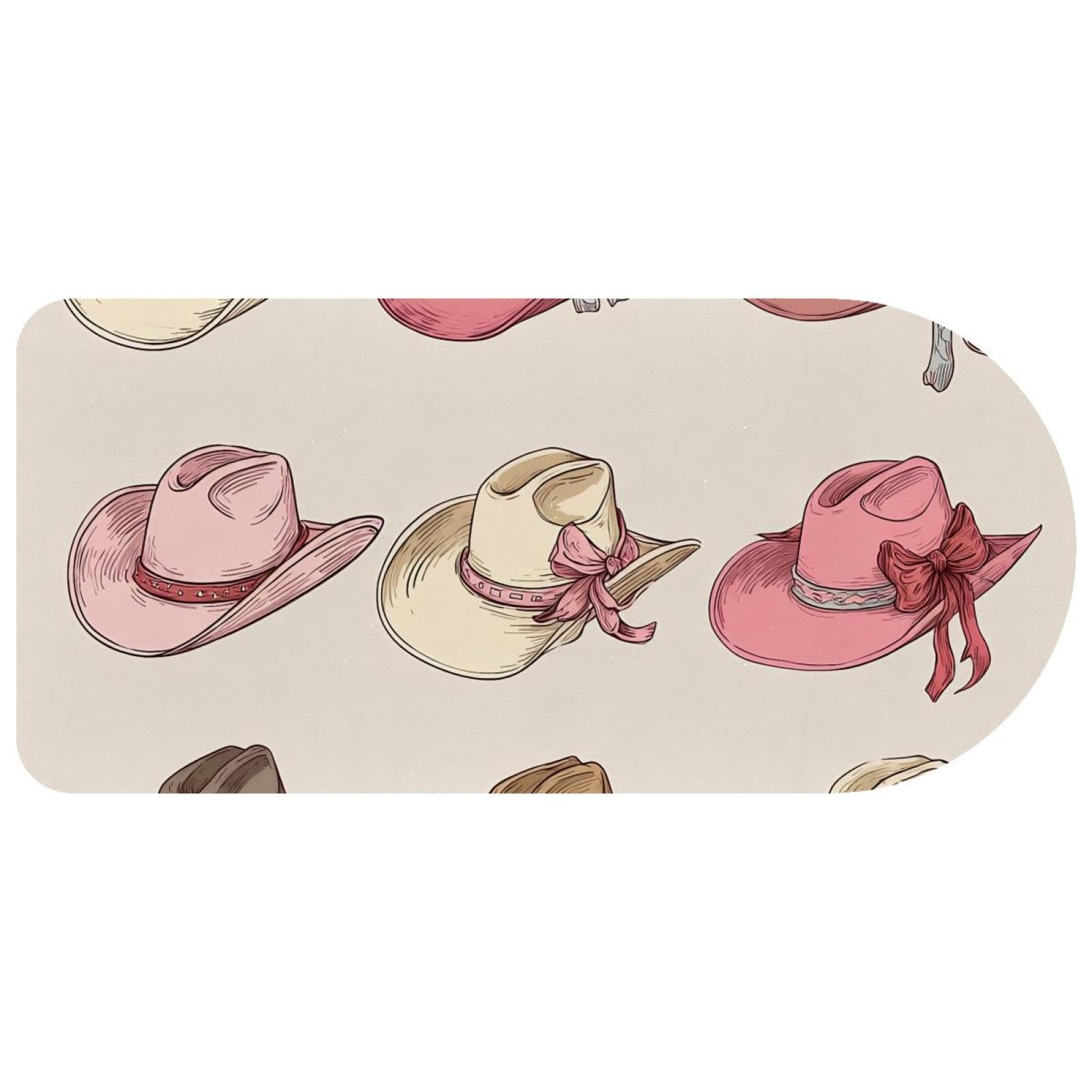 Tapis de souris XXL rose pour protéger votre bureau et stabiliser votre clavier - 7