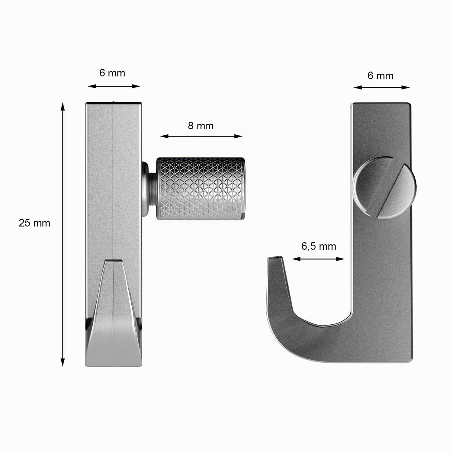 10 Meter Bilderschienen - Select - Komplett Set in Weiß von Hang-it