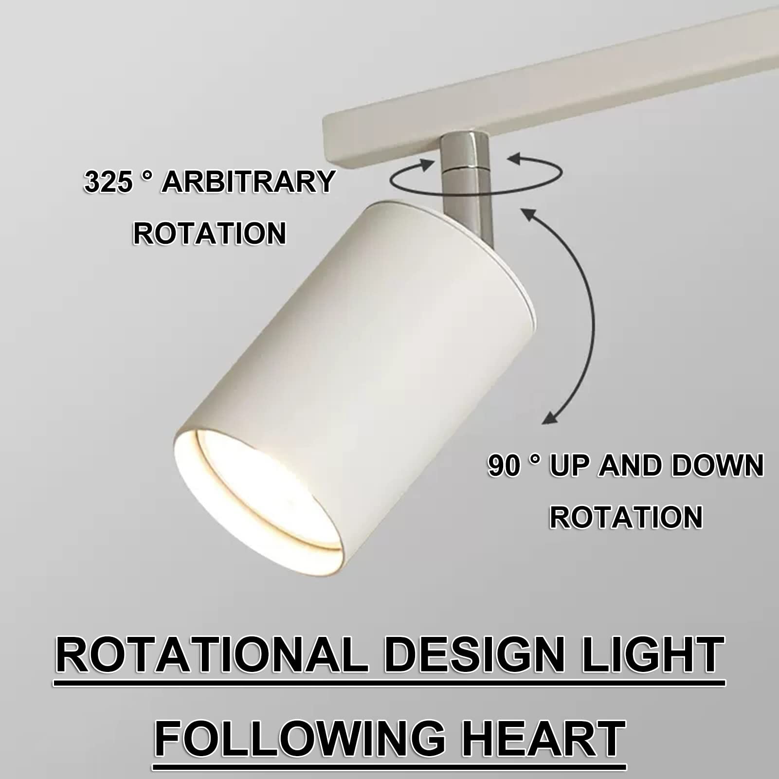 Luci da toeletta Moderne a LED 4 luci Apparecchi di Illuminazione per toeletta da Bagno Luci da toeletta da Bagno Moderne opache （Luce Regolabile in Tre Colori） (Colore : Bianca, Dimensioni : 80cm)