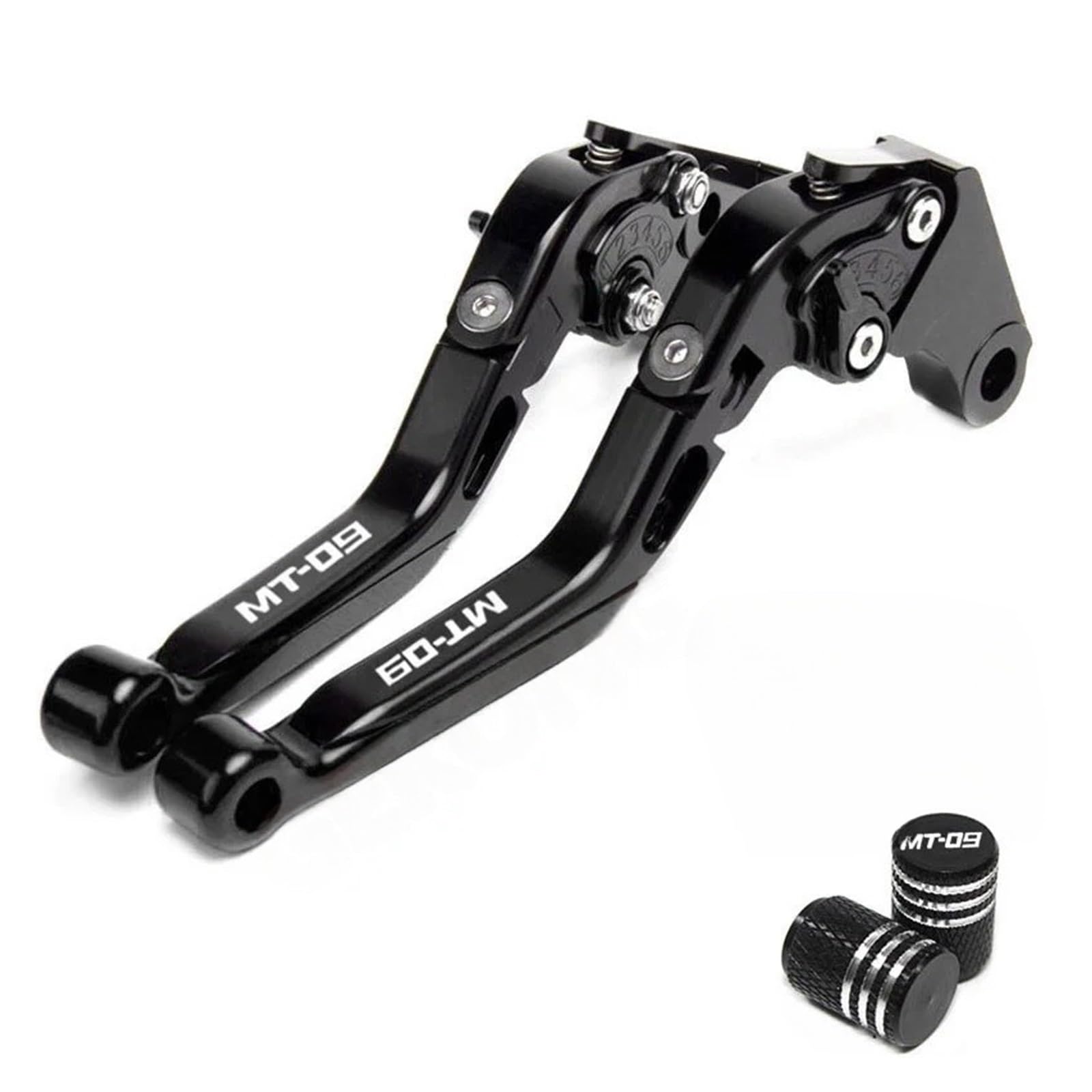 Ywqjiopm A Motorcycle Brake Clutch Lever Folding Brake Clutch Levers Fit For Mt09/Sp 2022 2023 Mt Fz 09 2021 Mt-09 Motorcycle Ccessories Djustable Extendable