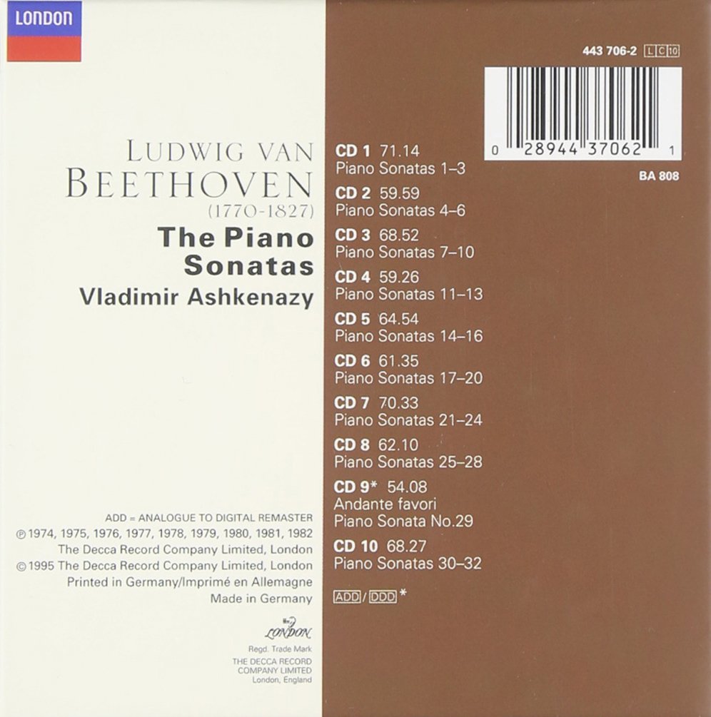Piano Sonatas