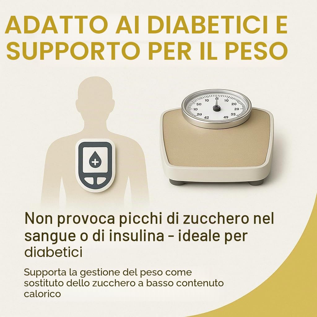 GiDeli Xilitolo di betulla 10 kg in secchio - Sostituto dello zucchero