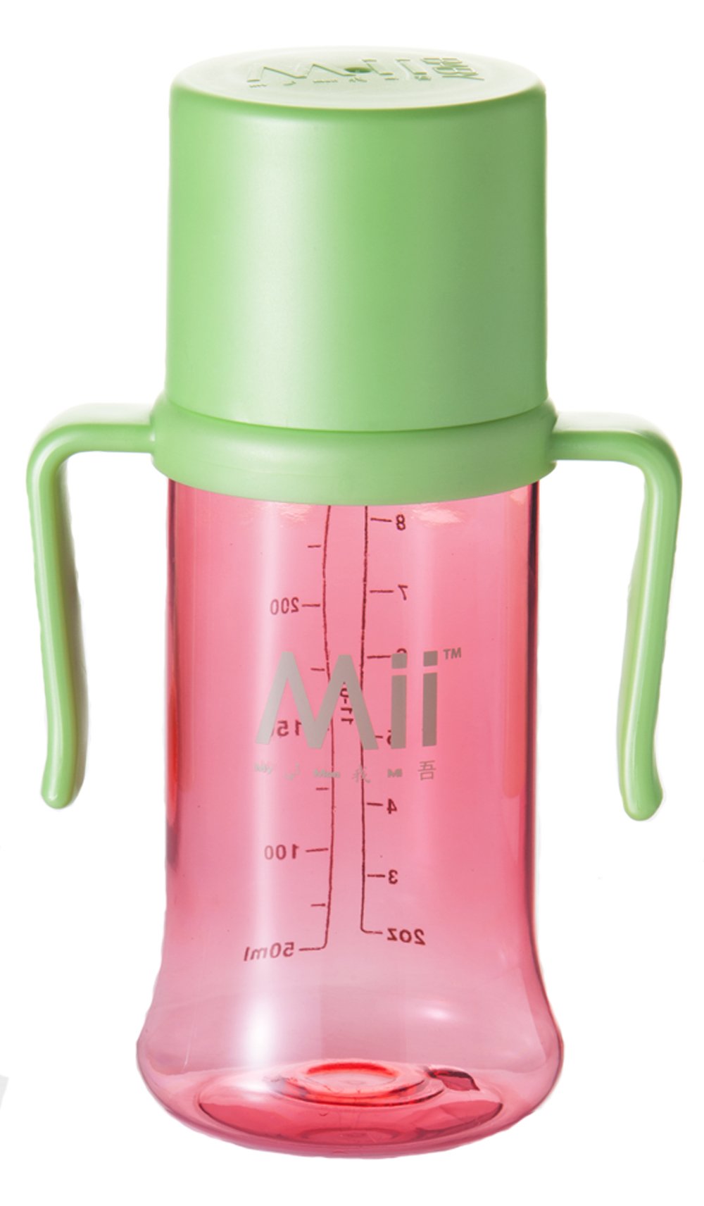 Mii 9oz Drinking Cup (Pink/ Lime, 9 - 24 Months)