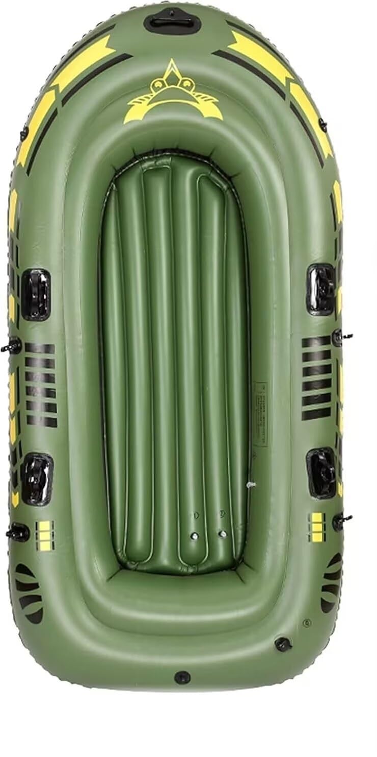Rubber Boat, Thick Wear-Resistant Inflatable Boat, Kayak, Double Fishing Boat, Extra Thick Air Cushion Assault Boat