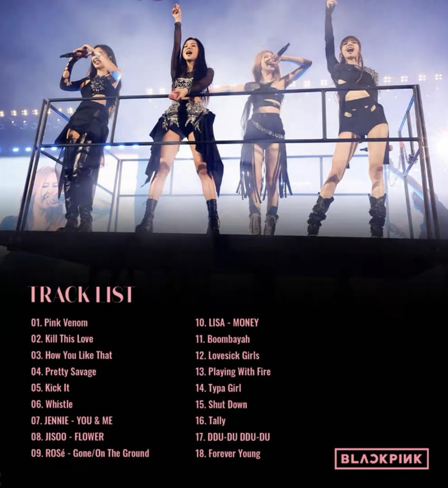 Amazon.co.jp: BLACKPINK 2023 COACHELLA アルバム 全18新曲 2枚組 (4