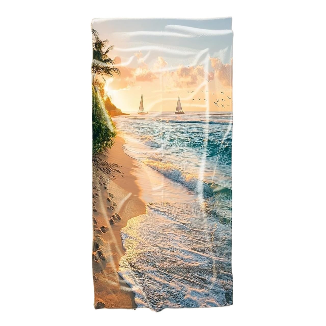 LYVQZPWLR Microfibre Beach Towel， Large Beach Towel Multicolor Multisize Quickdry Microfibre for Adults Travel Swim Sport(90x160 cm)