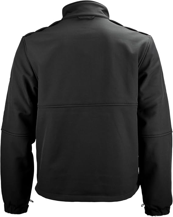 First Class Barrier Men's Windproof Water Resistant Fleece Lined Softshell Jacket