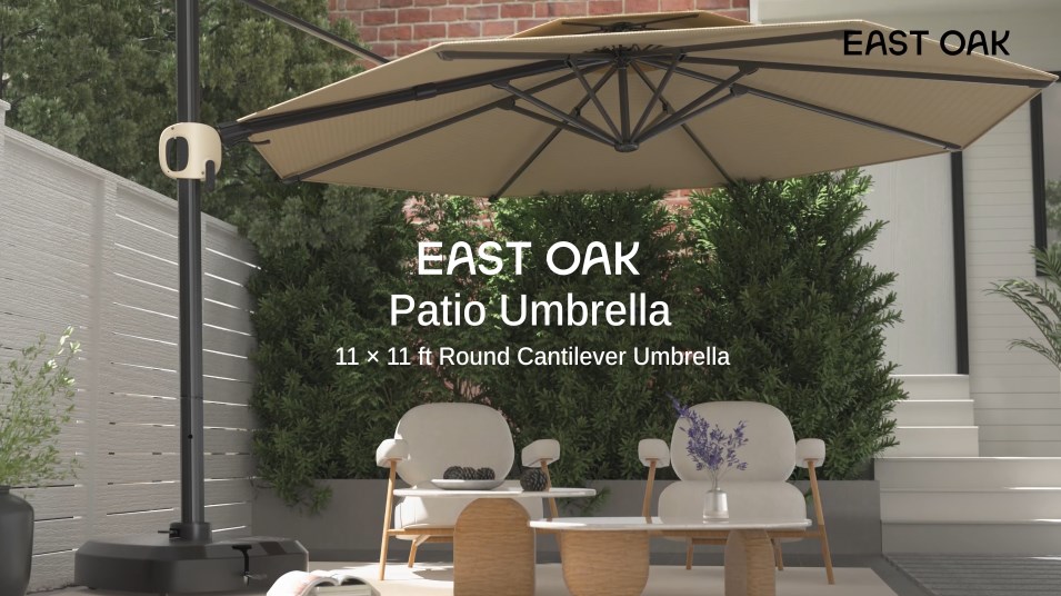 3ft patio umbrella Cantilever Umbrella