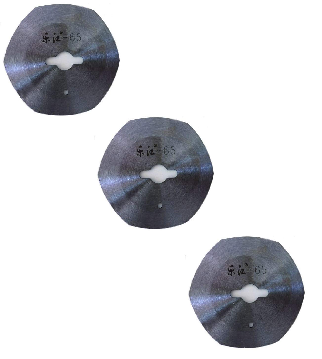 3 x Electric Rotary Cutter's Blades for Professional Industrial Electric Fabric Rotary Cutter, Cloth Cutting Machine