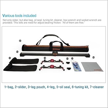 Amazon | KONOVA Camera Slider コノバ カメラ スライダー K5