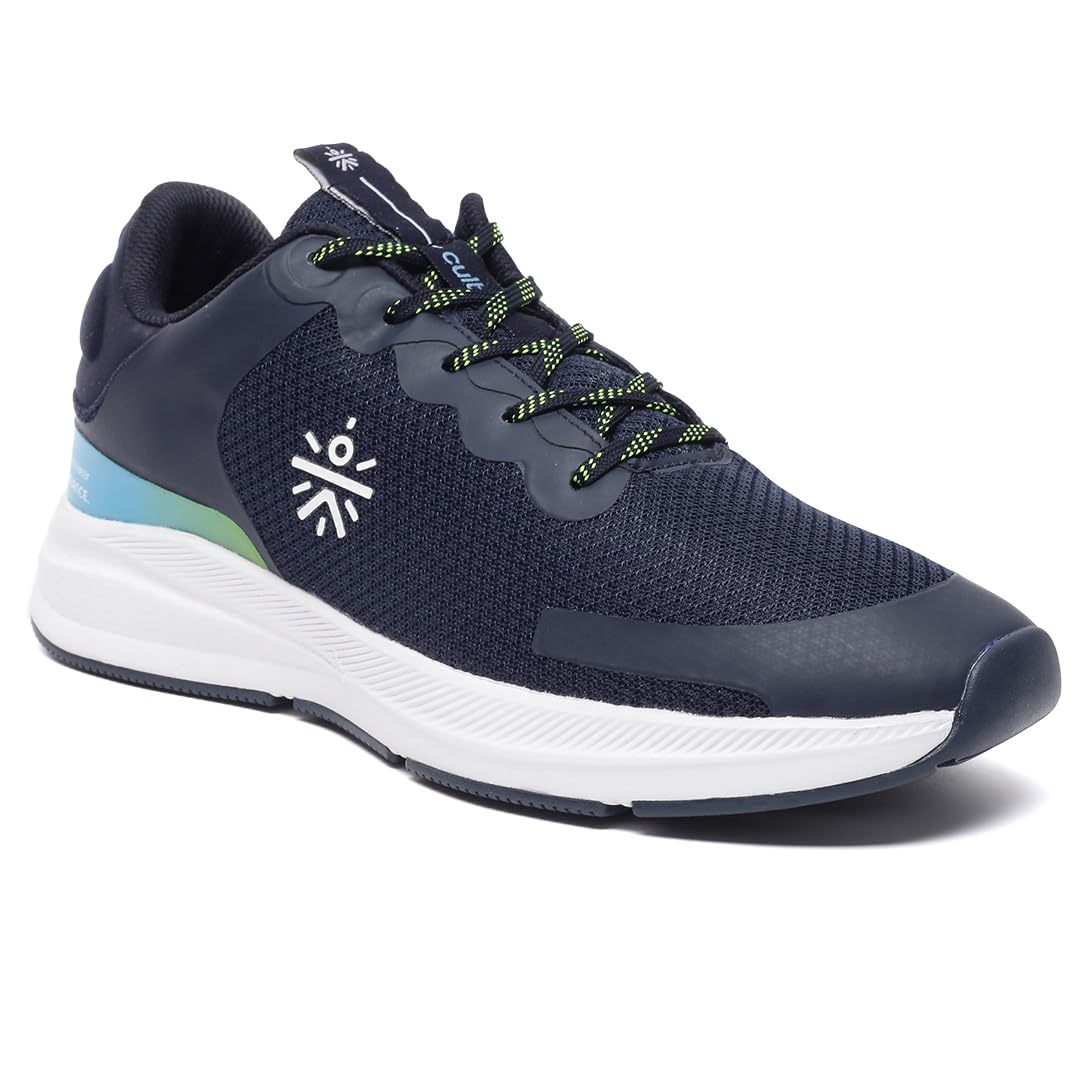 Cult Mens SwiftStride Running Shoes, Breathable Mesh, Lightweight,Enhanced Cushioning, Anti Skid Outsole, Multi-Directional Flexibility, Sports Footwear for Men (CS703918UK6_Navy_UK6) (B0DG2CX63M) Amazon Price History, Amazon Price Tracker
