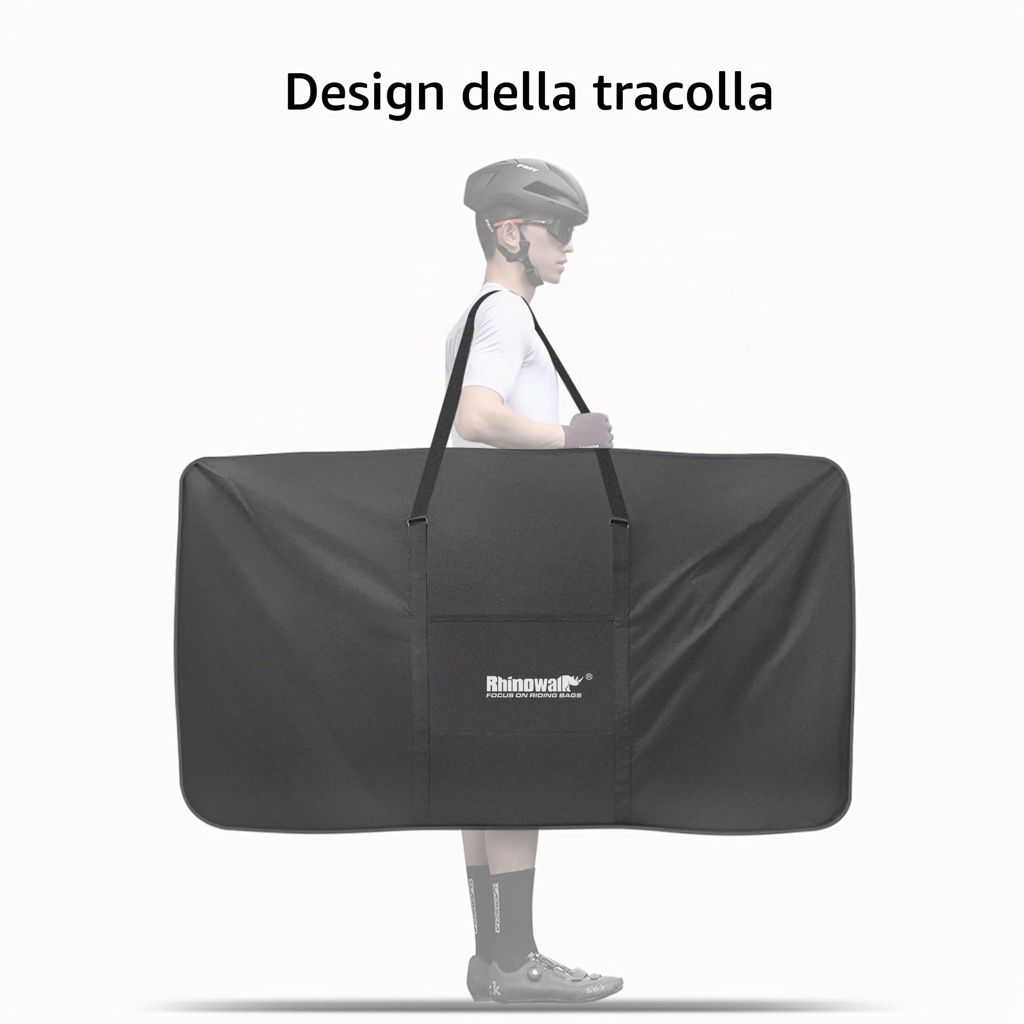 UBORSE Borsa per Bicicletta da 29 pollici, Borsa per il Trasporto della Bici Pieghevole, Impermeabile Sacchetto Porta Bici, Borse da viaggio della Bici Pieghevole in Treno in Aereo