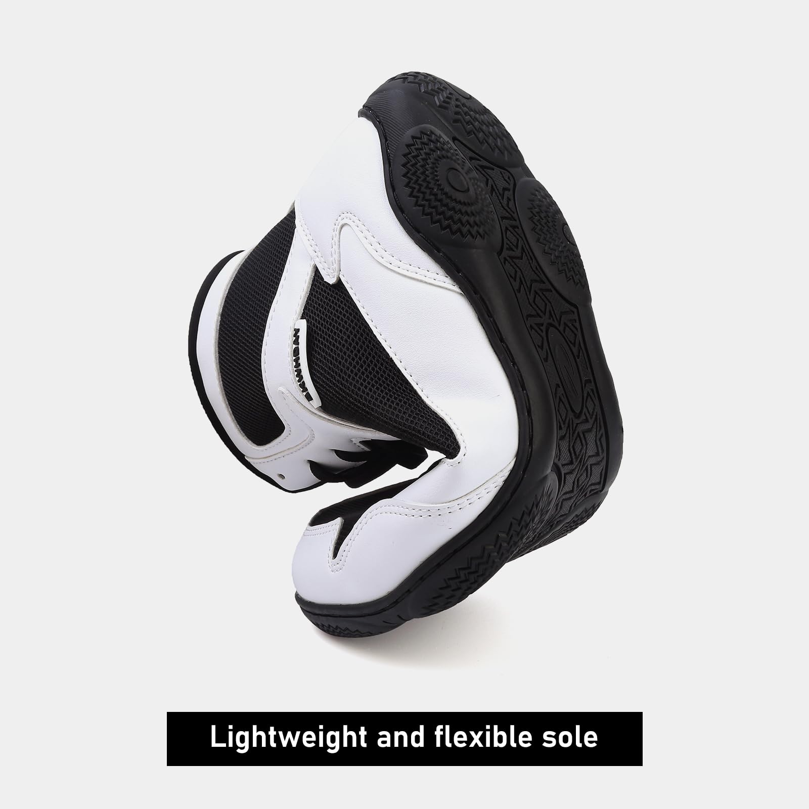 Bravover Scarpe da wrestling High Top Pro Wrestling & Boxe, per uomo e donna