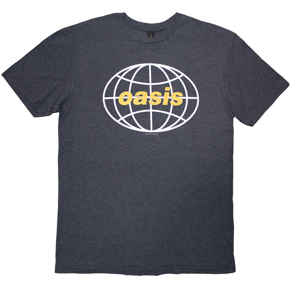 Rock Off officially licensed products Oasis World Tour USA Canada 1998 T Shirt XL Navy