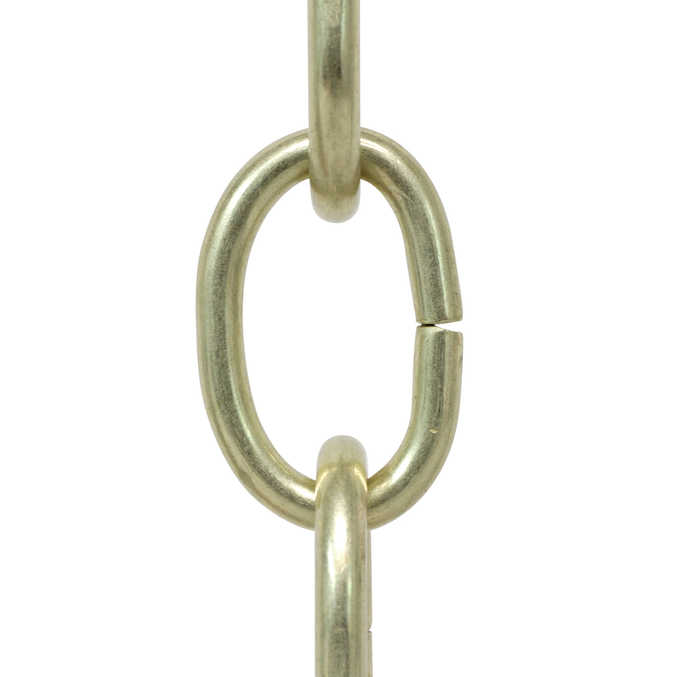 RCH Hardware CH-S56-11S-SB-3 Steel Chandelier Chain, Satin Brass (3 Feet)