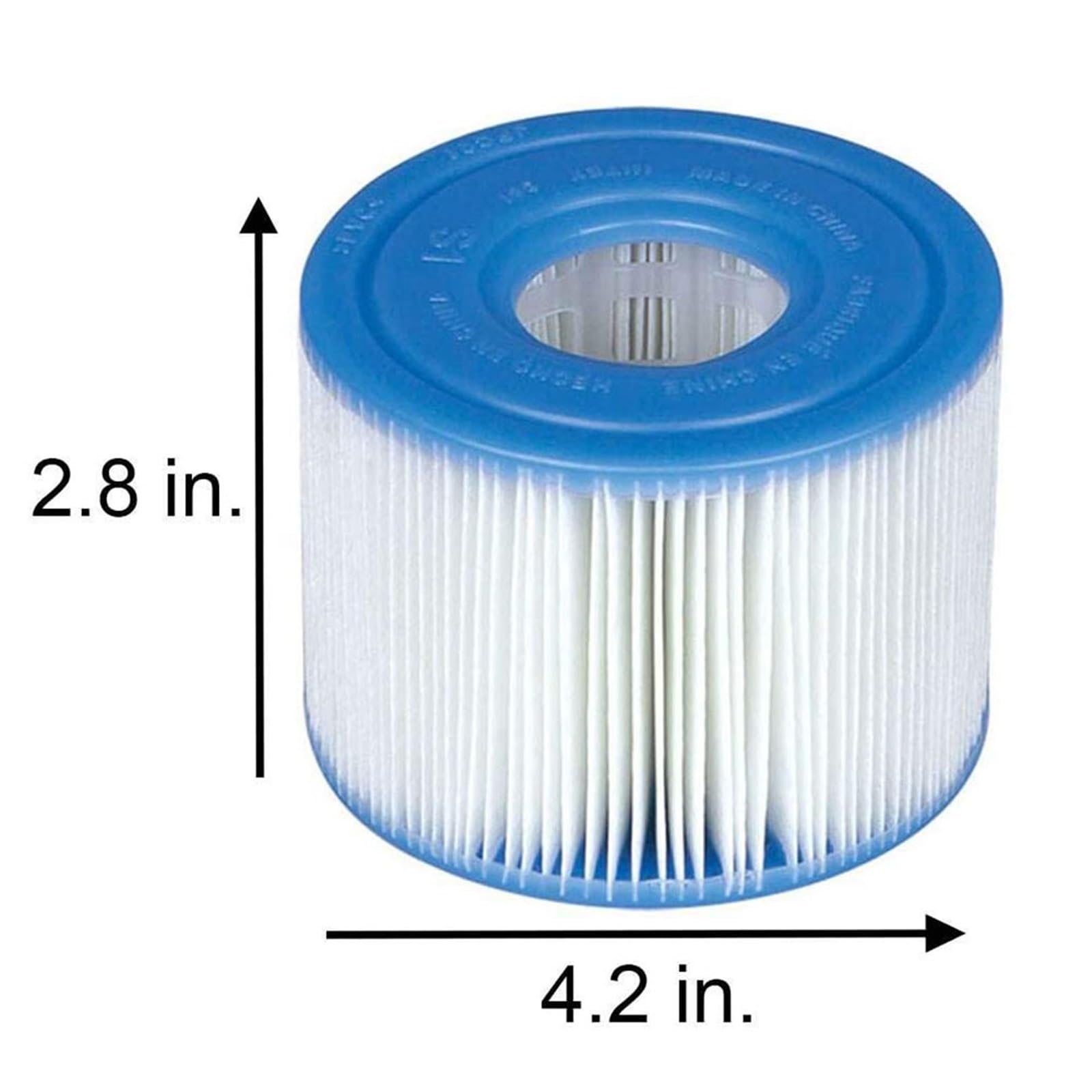 Cartucho De Filtro For Piscina, Compatible Con Intex, B01HMXBDGM PureSpa Tipo S1 29001E, Repuesto(5pcs)