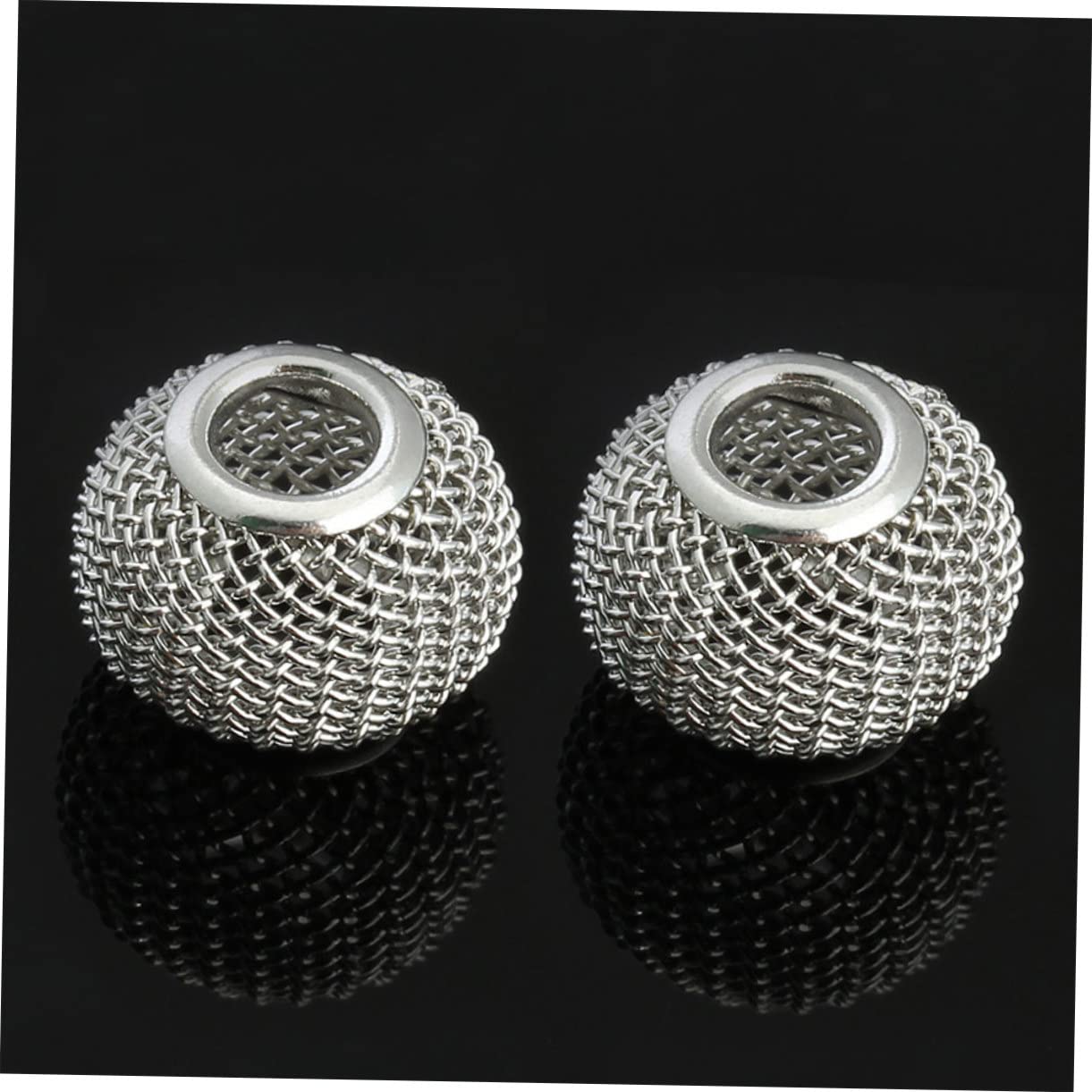 EXCEART 150 Piezas Cuentas Espaciadoras De Metal Cuentas Circulares Cuentas Para Pulseras Cuñas De Metal Kit Para Hacer Pulseras Para Niñas De Acero Inoxidable Joyas Niño