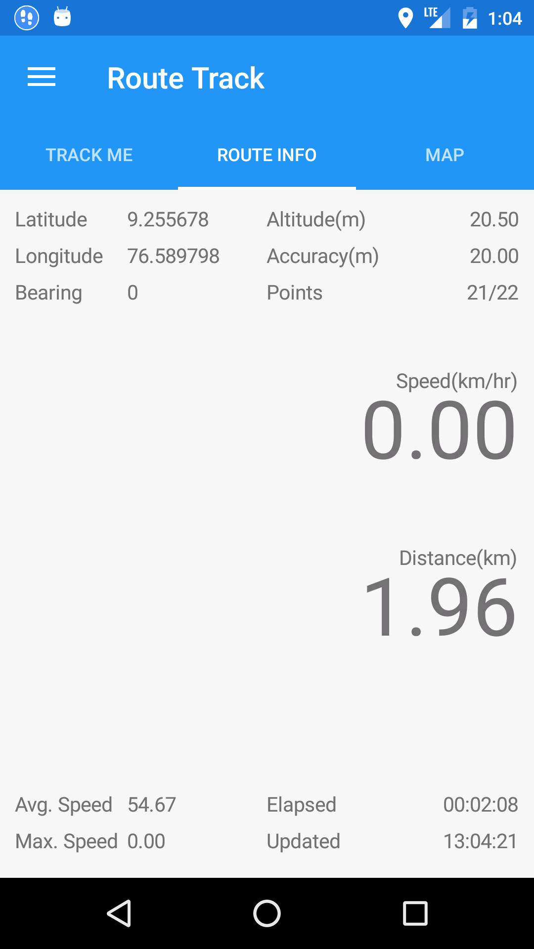 Route Track - App on Amazon Appstore
