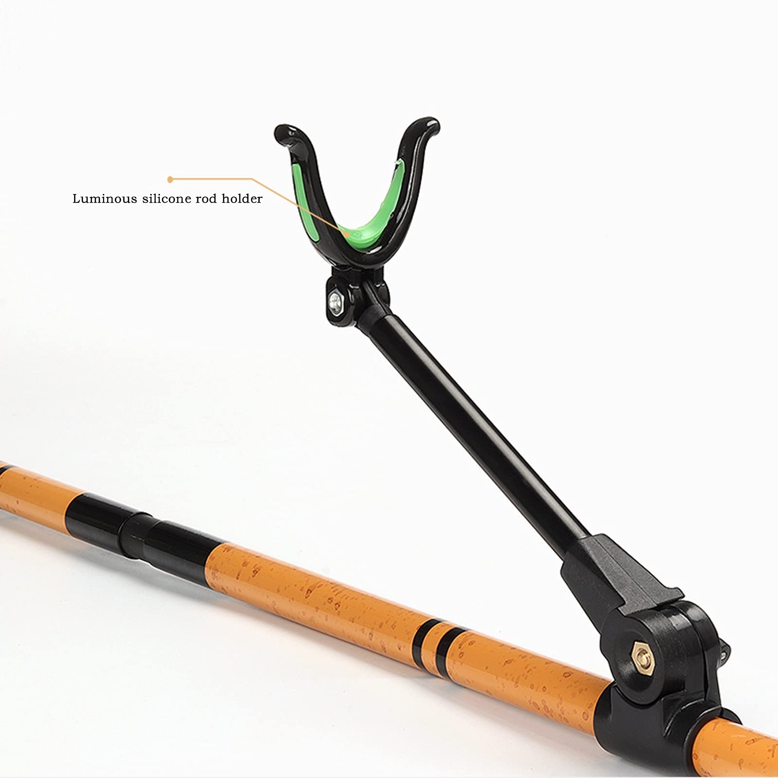 caihuashopping Support Canne a Peche Porte-Tige de Tourelle parallèle Tige de pêche Triple Triple Tranche de Tige de Tige de Tranche Super Fort Dur Support de Canne à Pêche (Size : 1.7M)