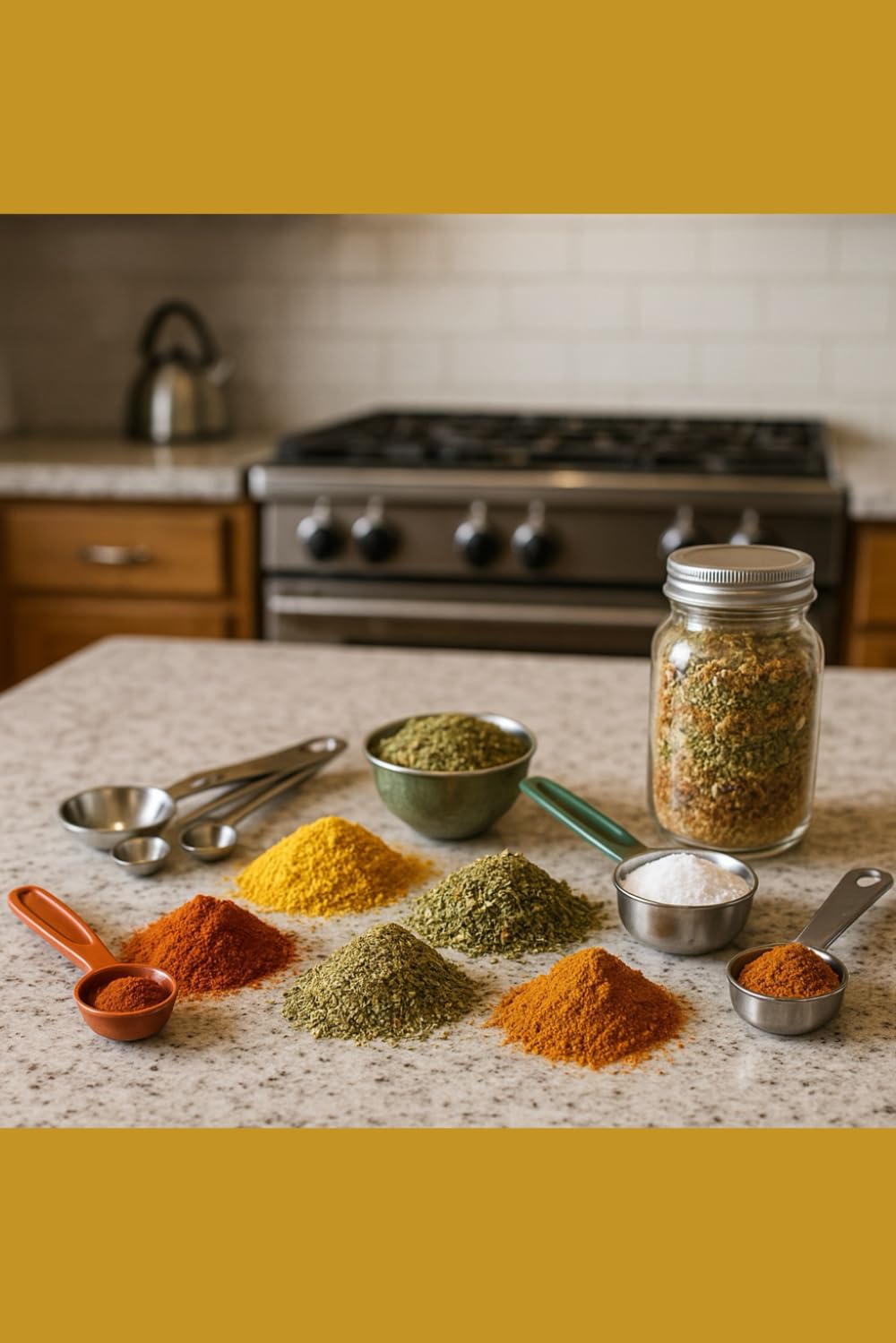 Savory Seasonings in a Jar: Spice Blends, Rubs & Dressings (Sizzling Sauces & Condiments)