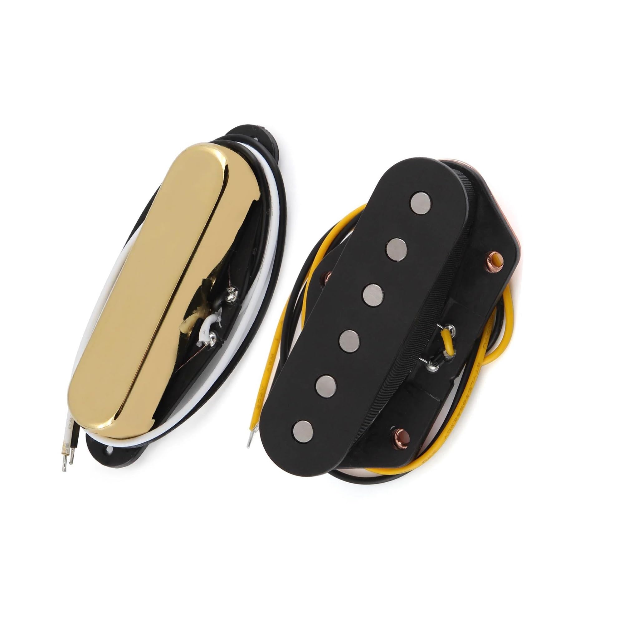 Zestaw Przetworników Gold Neck Bk Bridge Alnico 5 Akcesoria Do Instrumentów Gitarowych Elektrycznych Przetwornik Do Gitary Elektrycznej