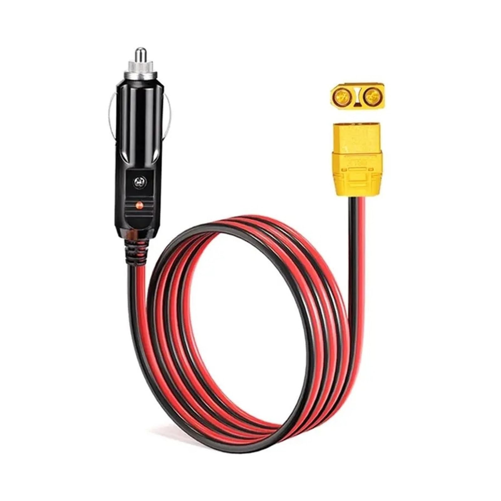 XT90 - Cable de carga hembra a encendedor de cigarrillos de 14 AWG 12 V