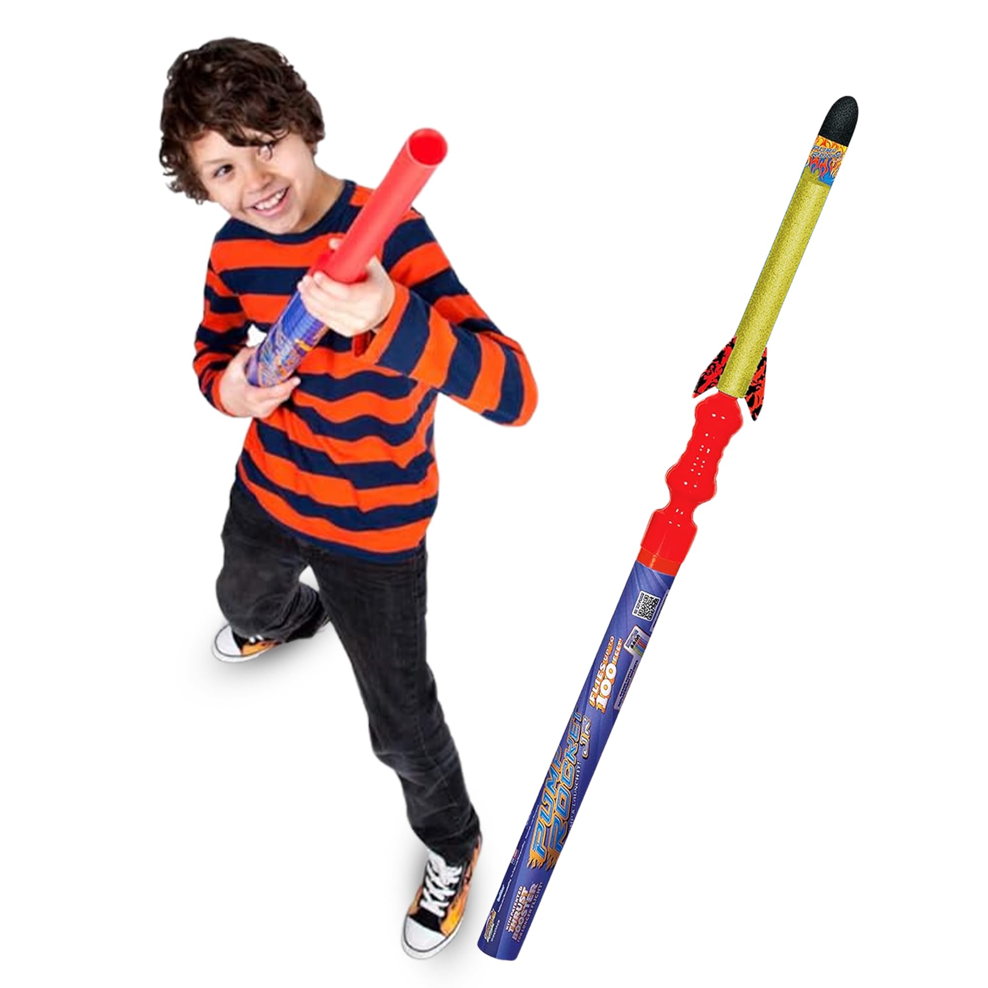 Geospace Pump Rocket JR. Set - Single Launcher & Rocket
