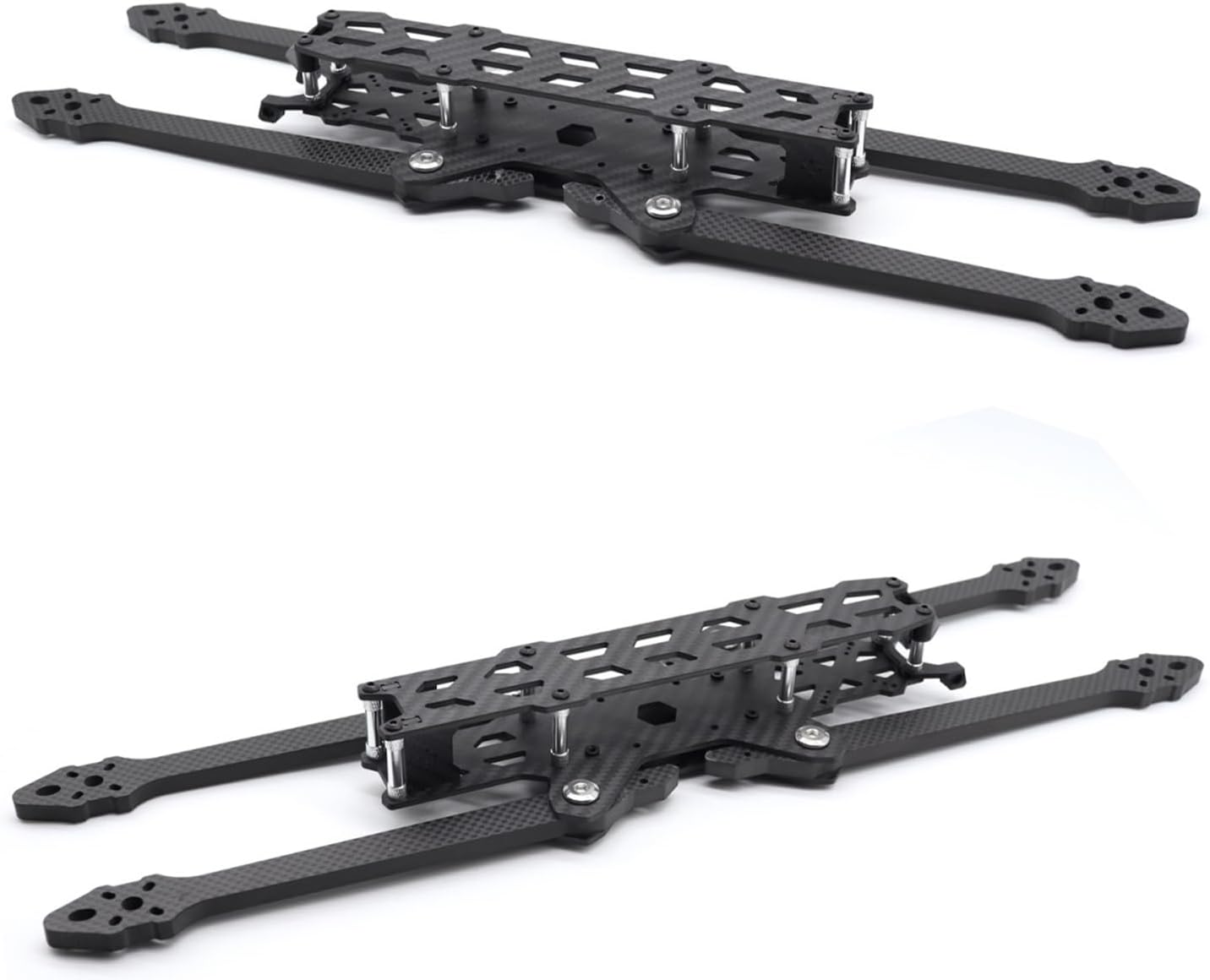 Compatible for PAURC, LX-10V2 Frame 10 Inch KIT Carbon Fiber for RC Freestyle Long Range Racing Drone Quadcopter