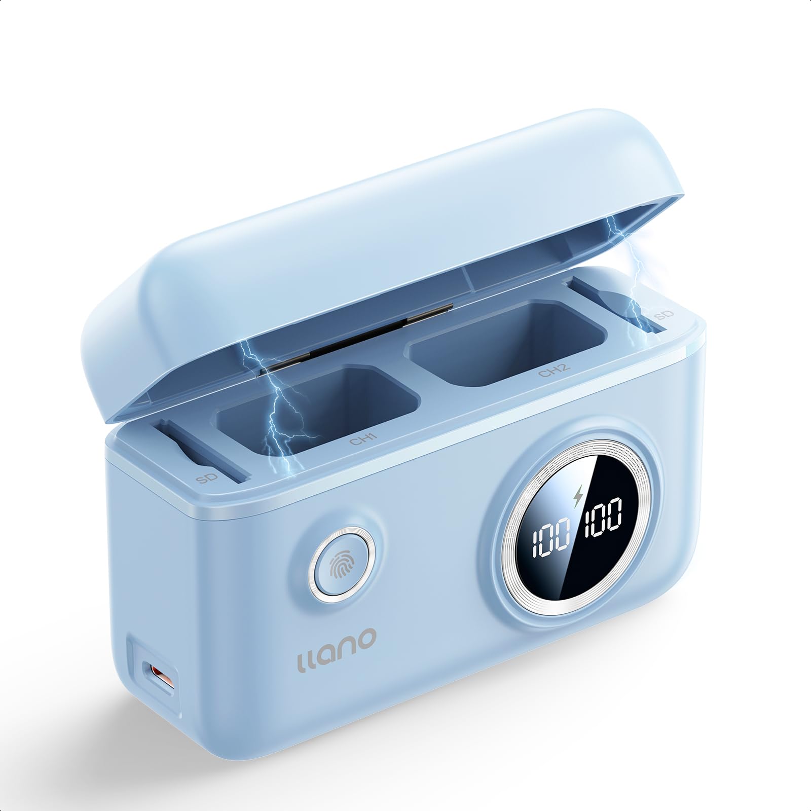 Amazon | llano NP-FW50 バッテリー 充電器 PD (バッテリー2個 Amazon | llano NP-FW50 バッテリー 充電器 PD (バッテリー2個