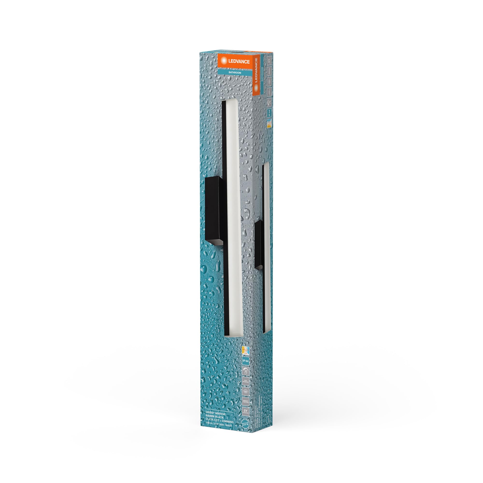 LEDVANCE ORBIS MIRROR 60CM CLICKCCTDIMIP44BK