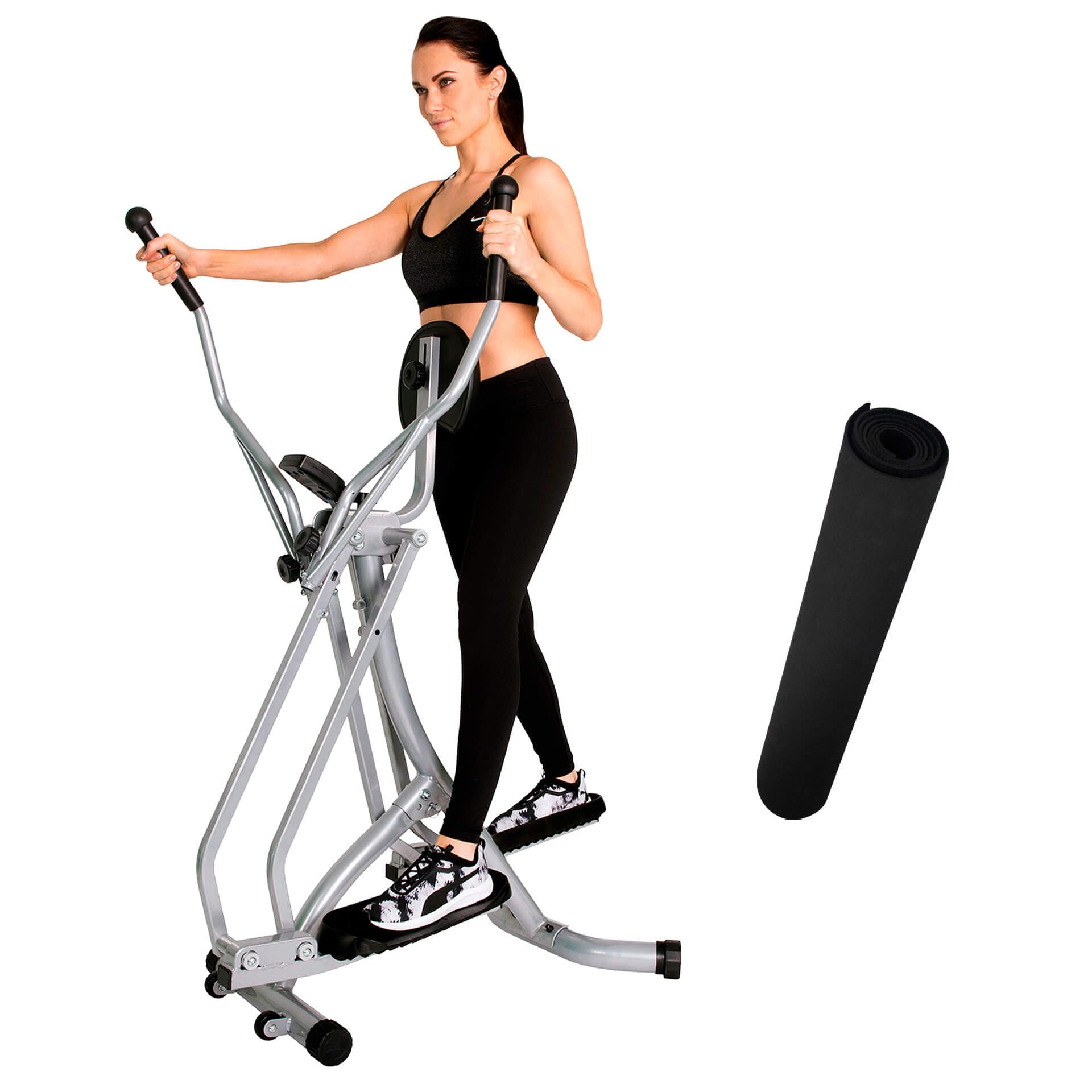 Christopeit Crosstrainer Walker klappbar, Ellipsentrainer für Zuhause, bis 100kg