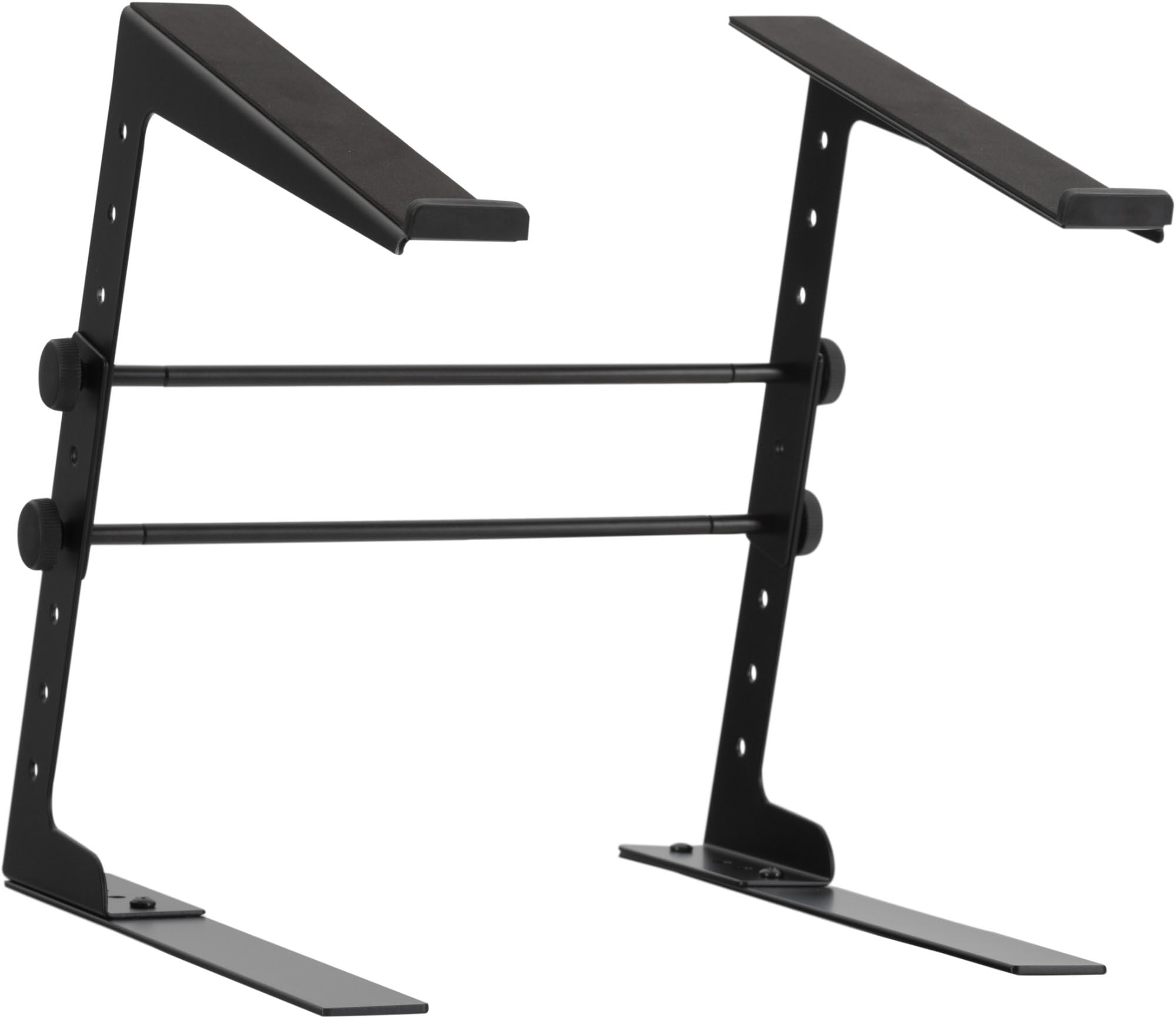 DJ Laptop Stand Height Width Adjustable Computer Table Top Clamps Including Case