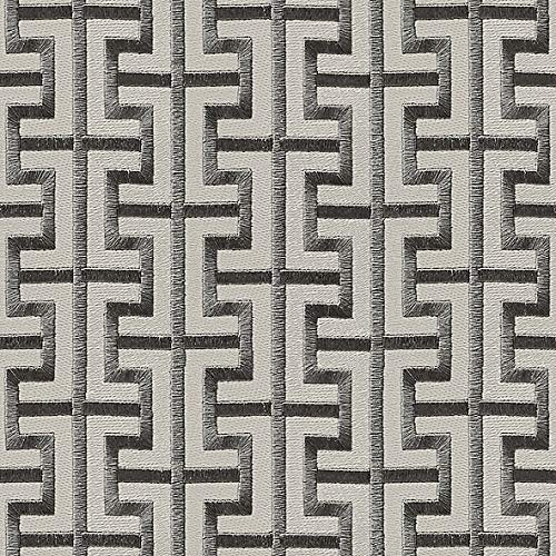 3D Grey Abstract Wallpaper for Beaux Arts by Marshalls