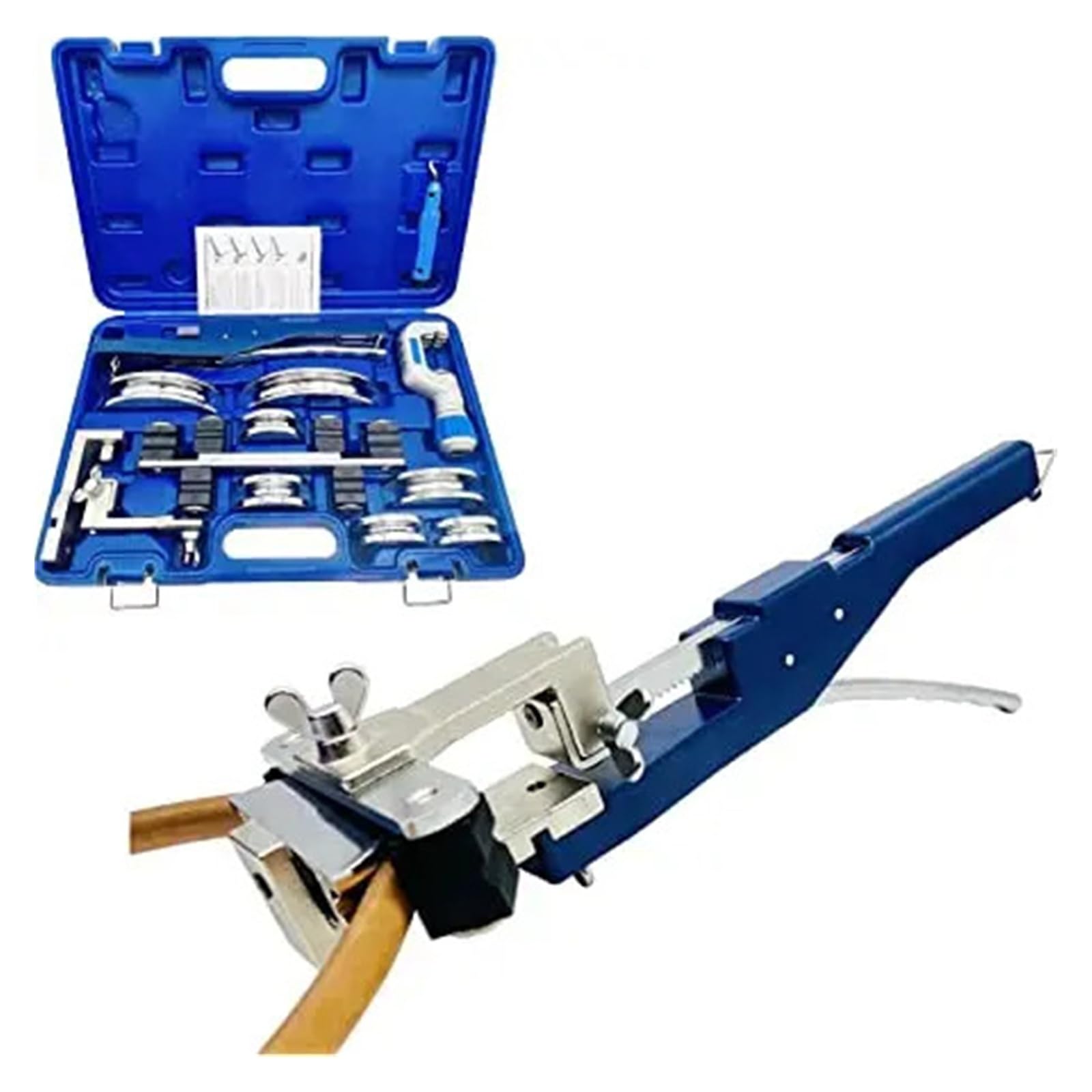 Reparaturhandbuch for Heizungs-, Lüftungs- und Klimaanlagen: Hydraulisches Kupferrohr-Expander-Set, Bördelwerkzeug, Ratschen-Rohrbieger for Kältetechnik Breite Kompatibilität