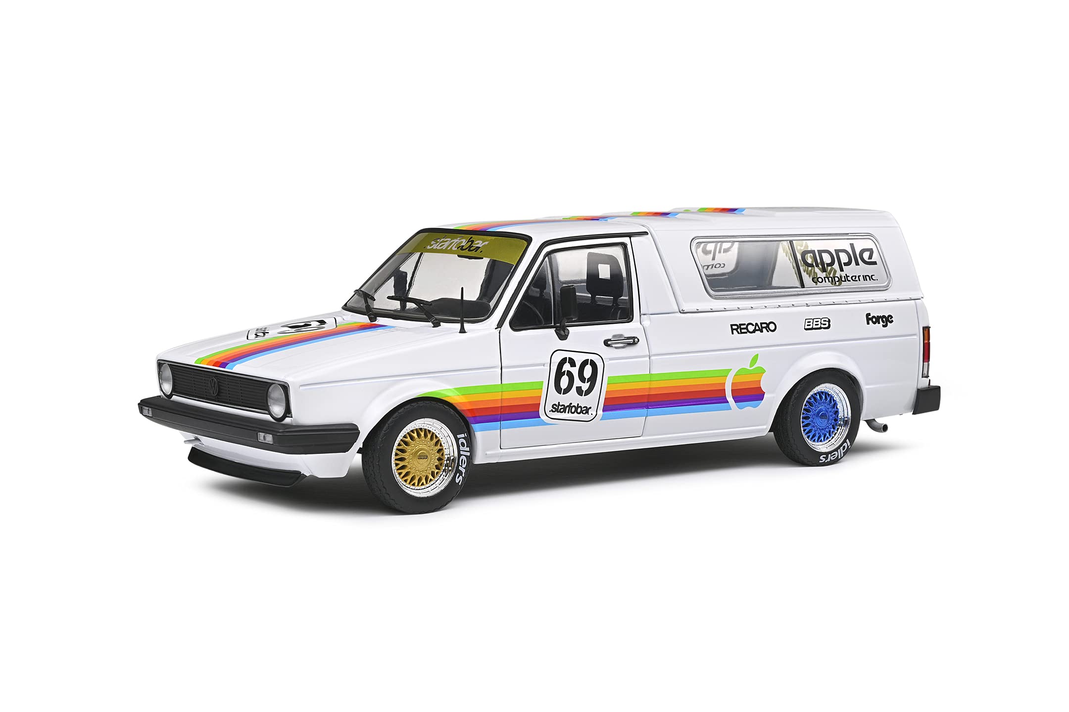 solido421189200 VW Caddy 935 Tribute, MK1, Year of Manufacture 1982 1:18 Scale White Model Car