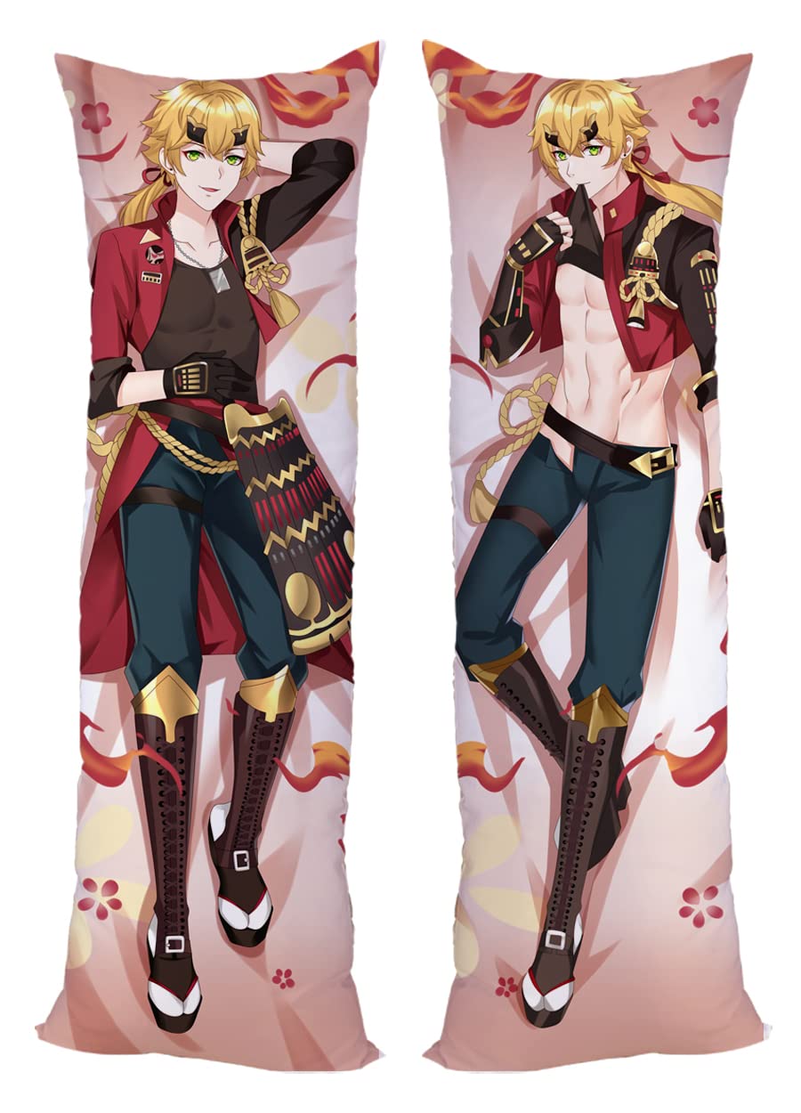 Genshin Impact Kissenbezug 150x50cm - Natursamt, Wasserabweisend