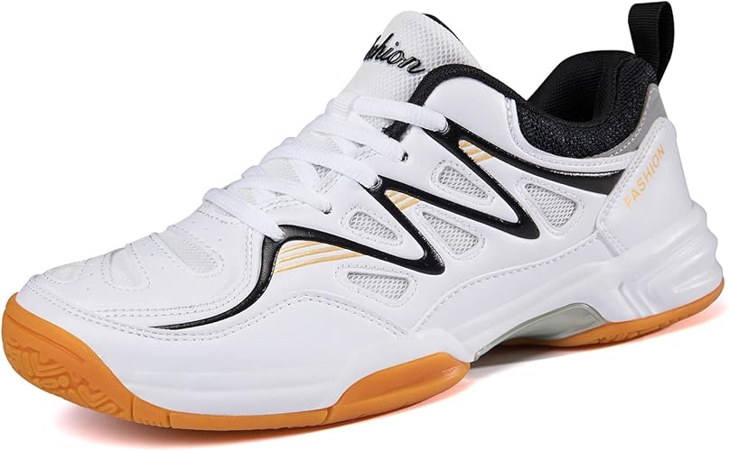 EADNLY Men's Pickleball Shoes Badminton Shoes Mens Tennis