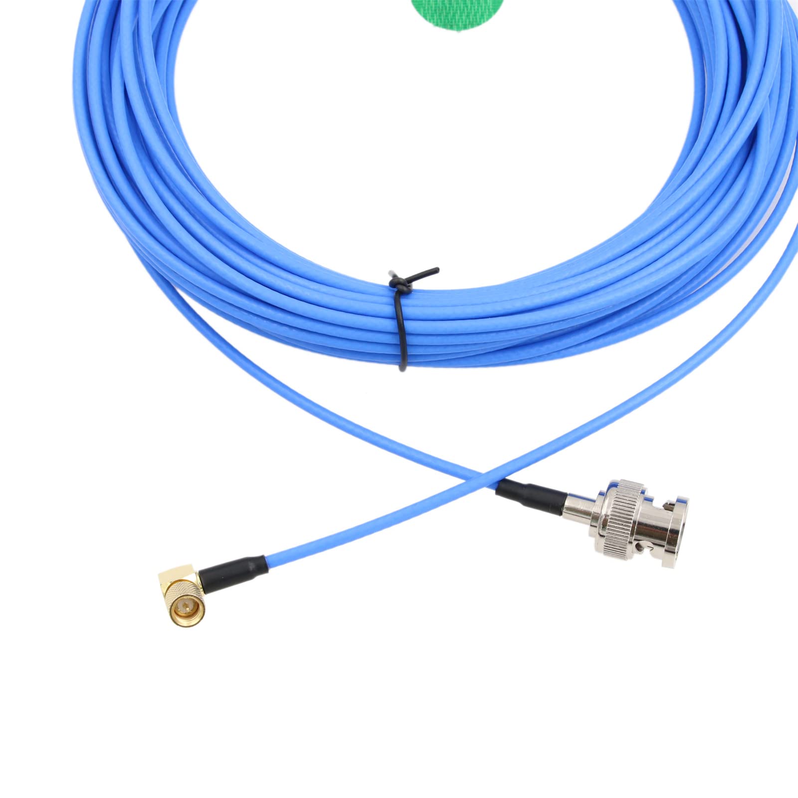 HangTon Sensor de aceleración Cable de medición de vibración BNC a Microdot 10-32 UNF para acelerómetro transductor señal acústica 30 m