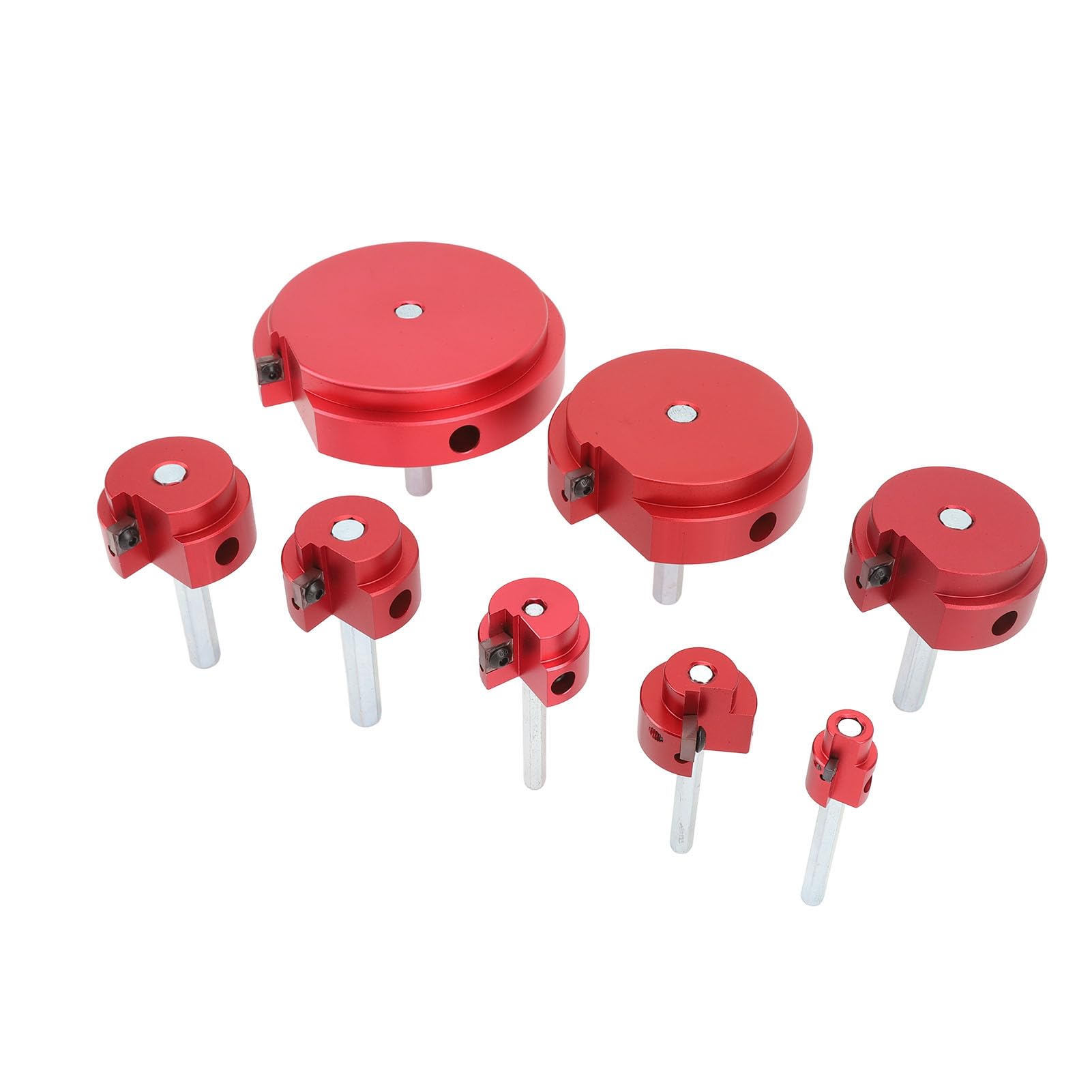 Respicefinem Escariador de Tuberías Kit Profesional de Instalación de PVC para Líneas de Drenaje, 8 Piezas, Accesorios de Tuberías, Herramientas de Plástico y Escariadores de PVC 5