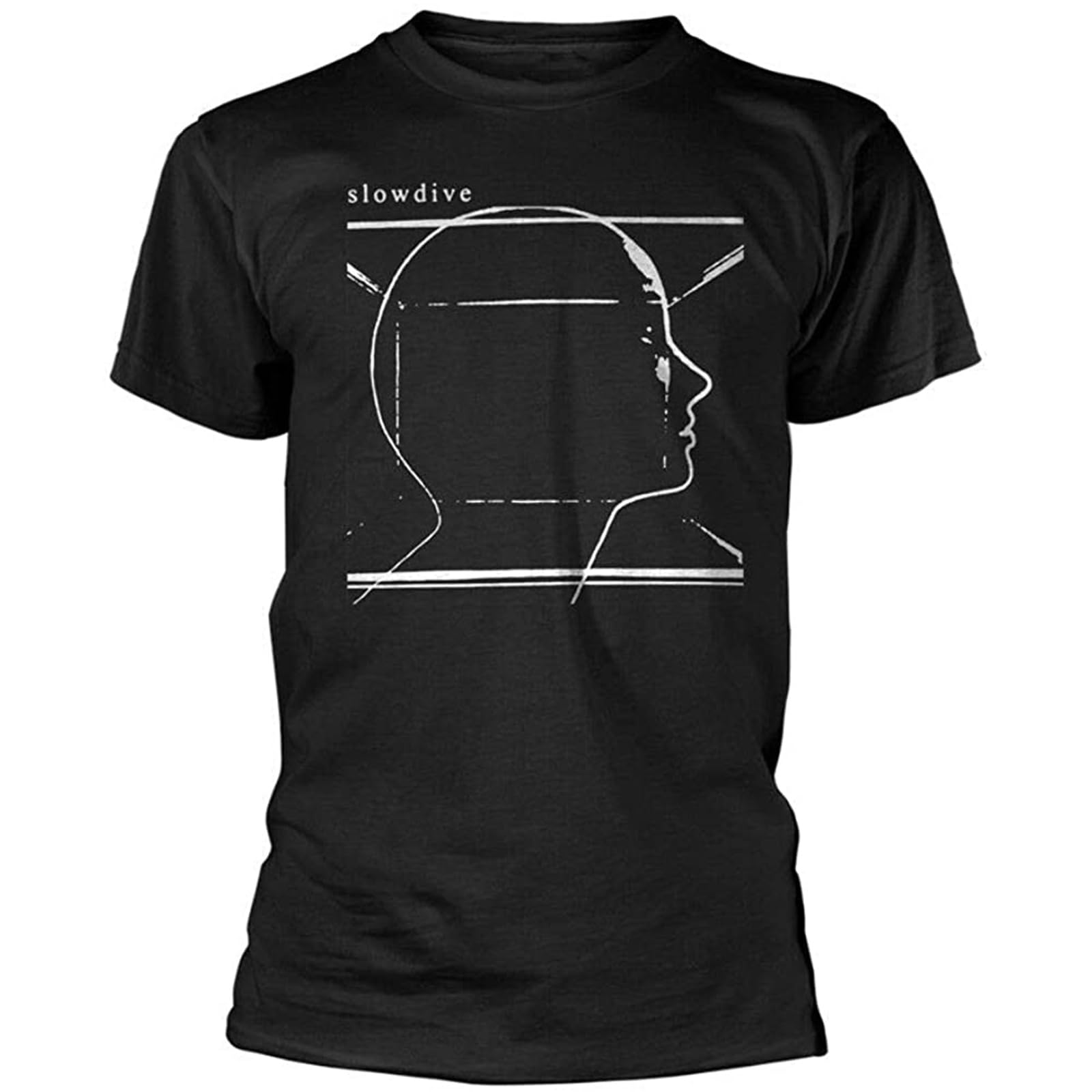 SATURNin&pd Slowdive Album T Shirt M Black
