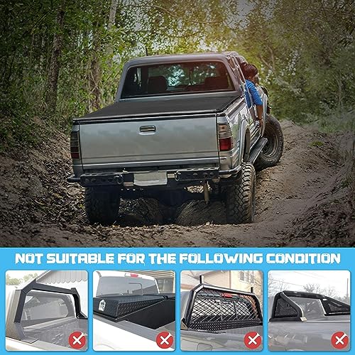 Image of Truck Bed Tonneau Cover Compatible with Ford Ranger 2019 2020 2021 2022 2023 5 ft Short Box, Soft Roll Up Style