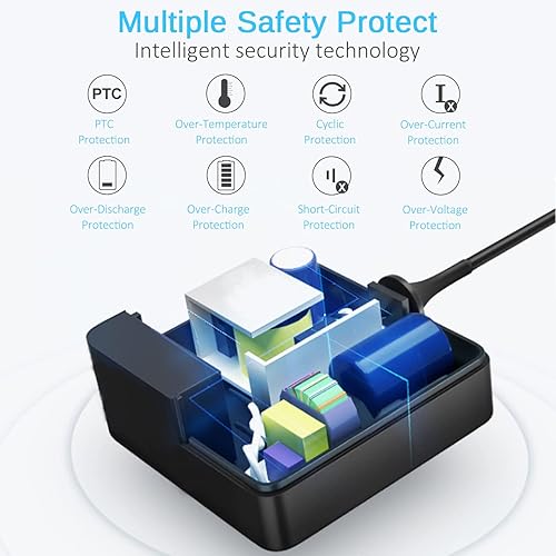 Miniatura 3 de Cargador adaptador de CA de 90 W compatible con Asus N56V N56VJ K53E K55A Q550 Q550L Q550LF U56E X53E X551M X555LA R510C R510CA R510DP R510 K501U