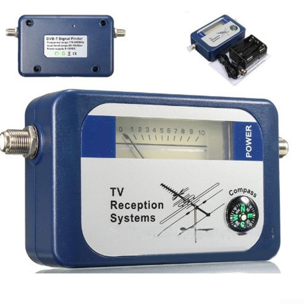 Hasaller TV Antenne Signal Mètres 95DT DVB-T Antenne Signaux Finder TV Numériques Signaux Détecteur de Force Pointeur Antennes TV Terrestres Signal Puissance Compteur TV Détecteur