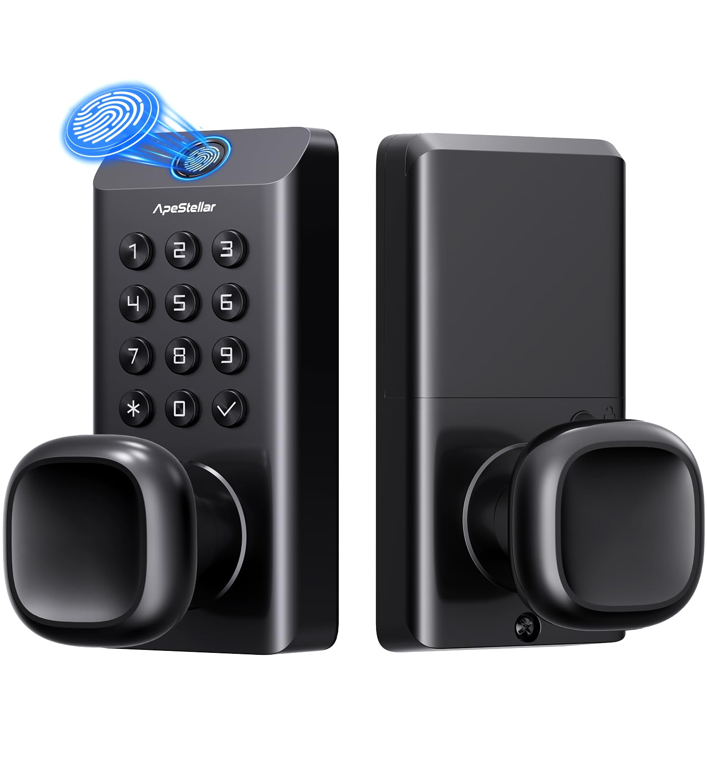 Fingerprint Keyless Door Lock - Keypad & Secure Entry -1