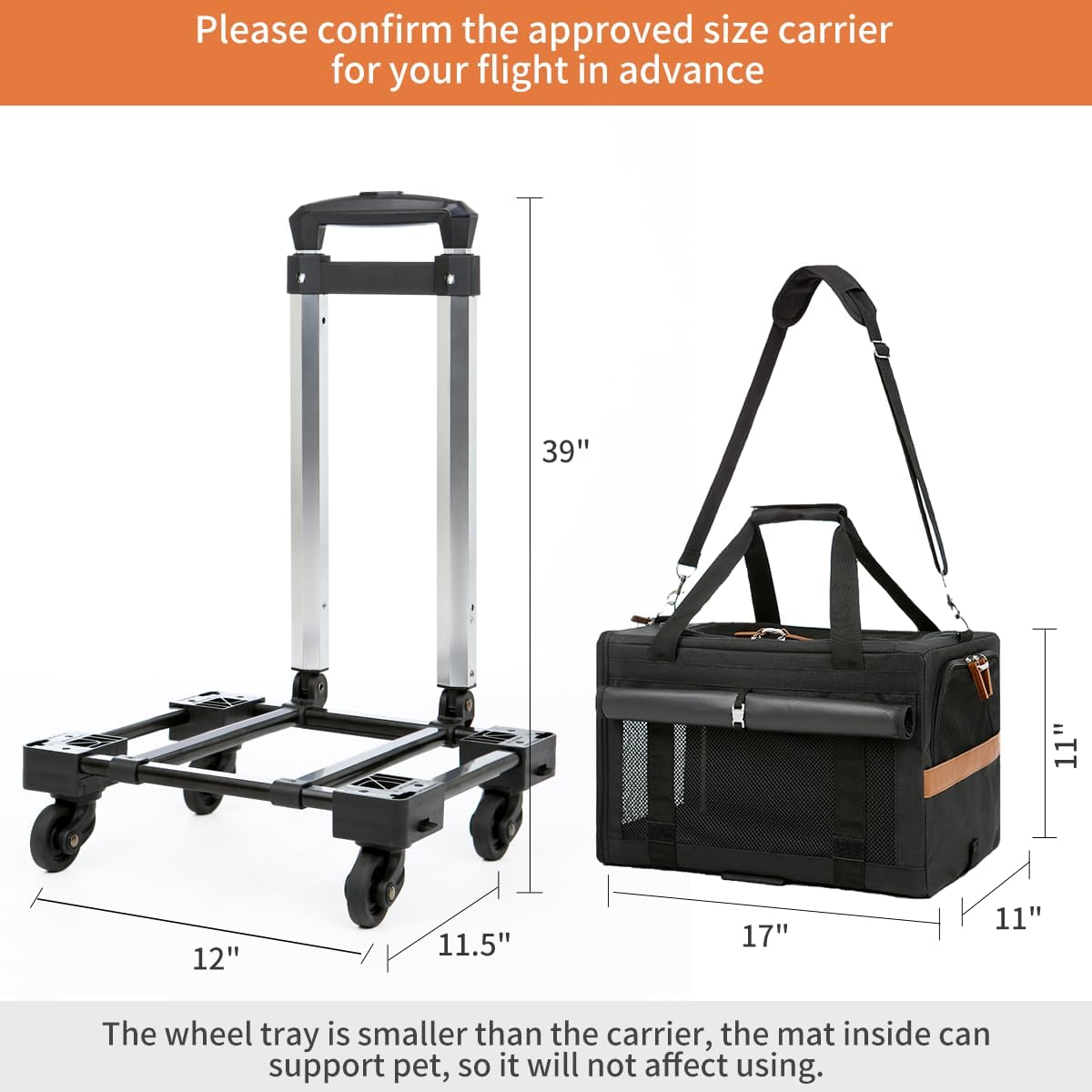 Travel in Style: The Ultimate TSA-Approved Rolling Cat Carrier Review