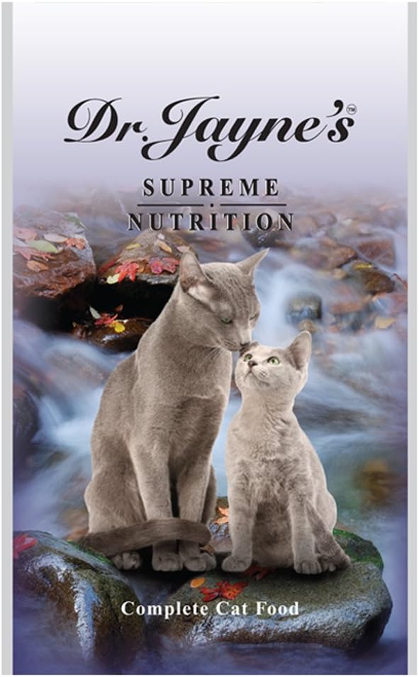 Dr. Jayne’s Supreme Nutrition Complete Dry Cat Food – Packed with Protein and Vitamins for Optimal Growth and Development, 10kg
