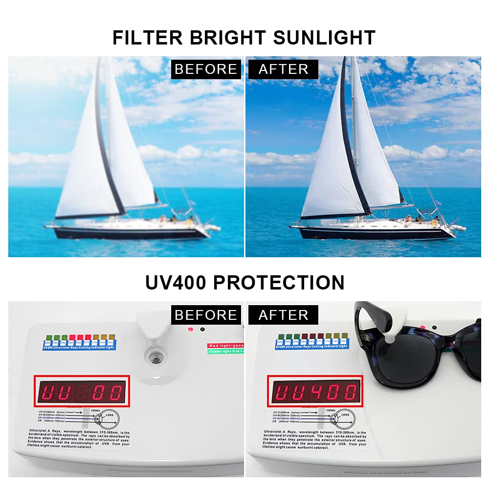 JiSoo Oversized Reading Sunglasses 1.0 Women/Men - Image 4