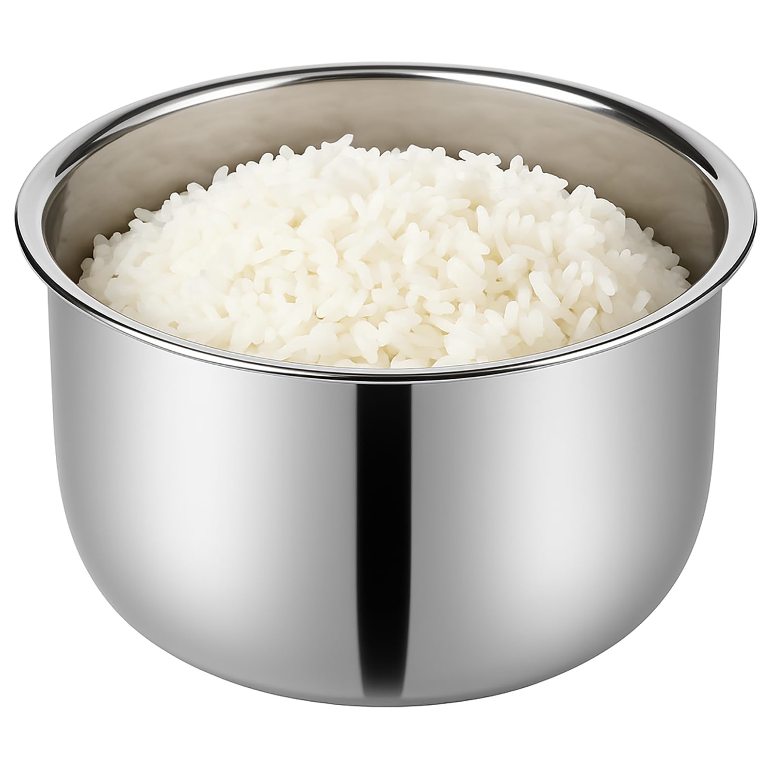 Amazon.com: Rice Cooker Stainless Steel Inner Pot, 5.5 Cup