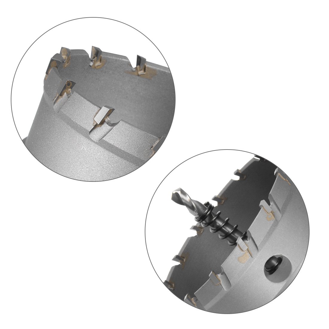 Sourcingmap 36-80 Mm HSS Foret Scie Cloche Cutter Pour